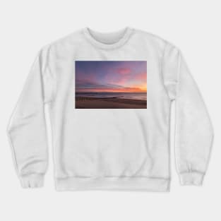 Pastel coloured sky at sunrise Crewneck Sweatshirt